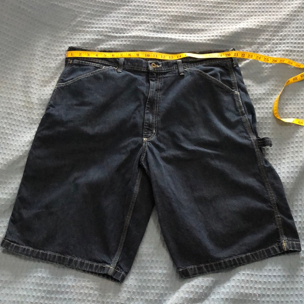 Ralph Lauren Polo Jeans Company VTG carpenter style jeans shorts. Waist is US 40
